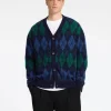 SELECTED ARGYLETRYCK STICKAD KOFTA Blue Best