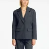 SELECTED ASYMMETRISK ÖVERDIMENSIONERAD KAVAJ Grey Hot
