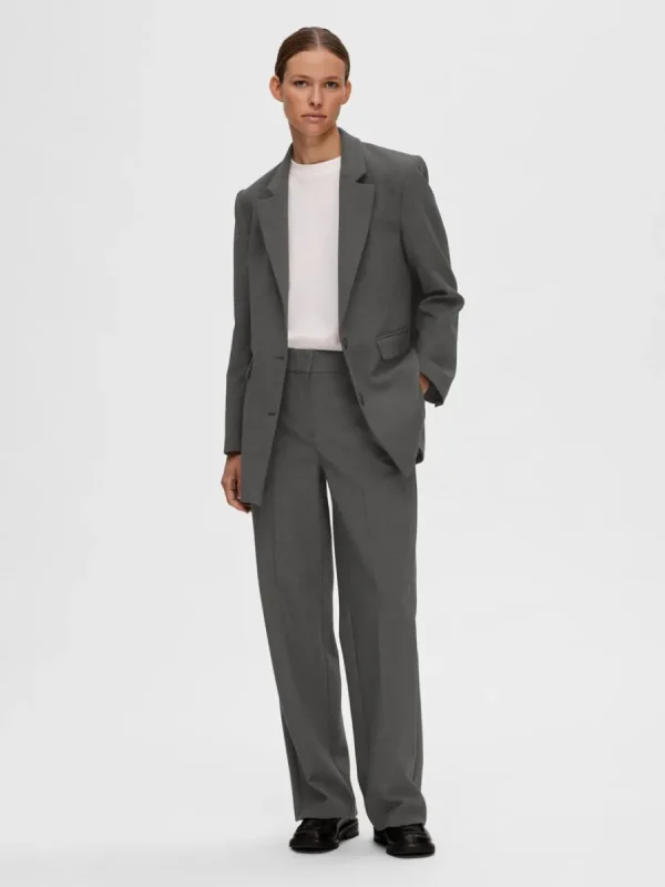 SELECTED AVSLAPPNAD KAVAJ Grey Cheap