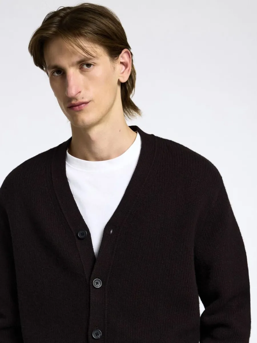 avslappnad_passform_kofta_3.webp SELECTED AVSLAPPNAD PASSFORM KOFTA Brown Cheap