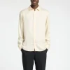 SELECTED AVSLAPPNAD PASSFORM SATINSKJORTA Beige Online
