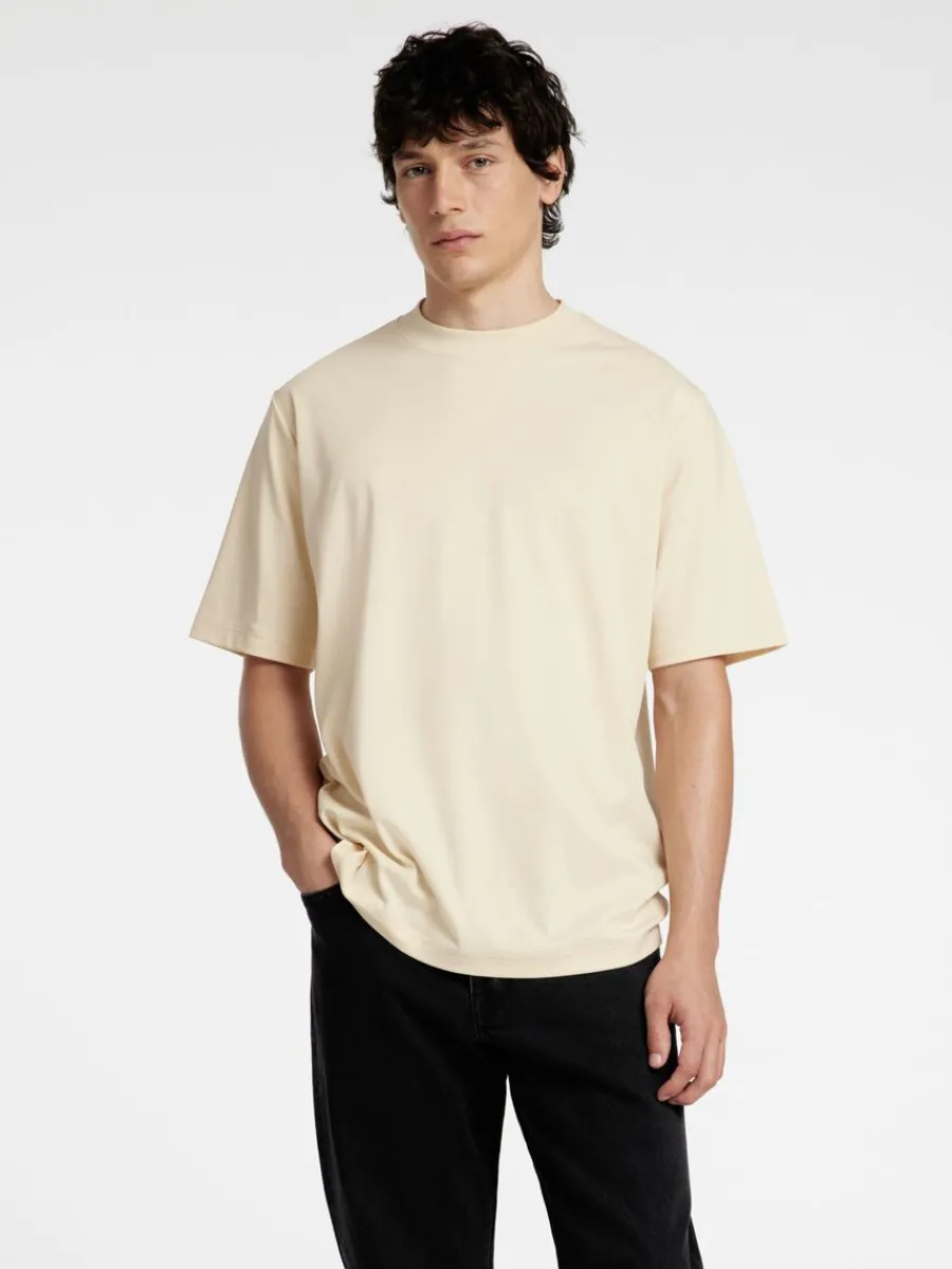 avslappnad_passform_tshir_0.webp SELECTED AVSLAPPNAD PASSFORM T-SHIRT Beige Best Sale