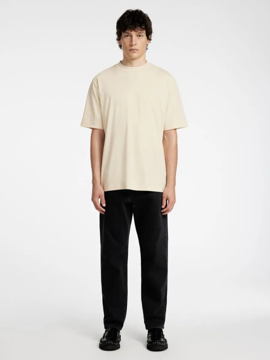 avslappnad_passform_tshir_1.webp SELECTED AVSLAPPNAD PASSFORM T-SHIRT Beige Best Sale
