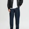 SELECTED 190 AVSMALNANDE JEANS MED NORMAL PASSFORM Blue Best Sale