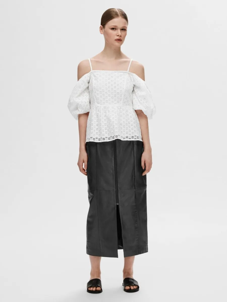 baraxlad_topp_1.webp SELECTED BARAXLAD TOPP White Fashion