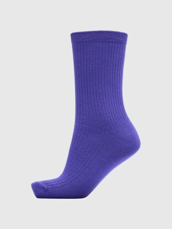 SELECTED BAS RIBBAD STRUMPOR Purple Clearance