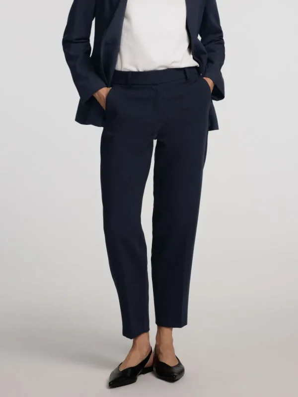 SELECTED BESKURNA AVSMALNANDE BYXOR Blue Shop