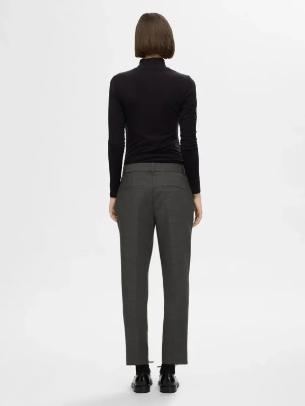 SELECTED BESKURNA AVSMALNANDE BYXOR Grey Hot