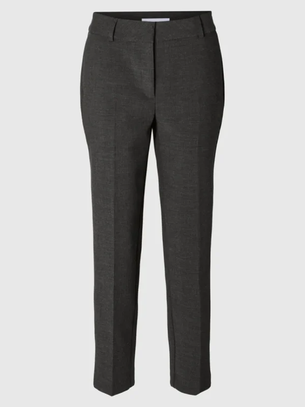 SELECTED BESKURNA AVSMALNANDE BYXOR Grey Hot
