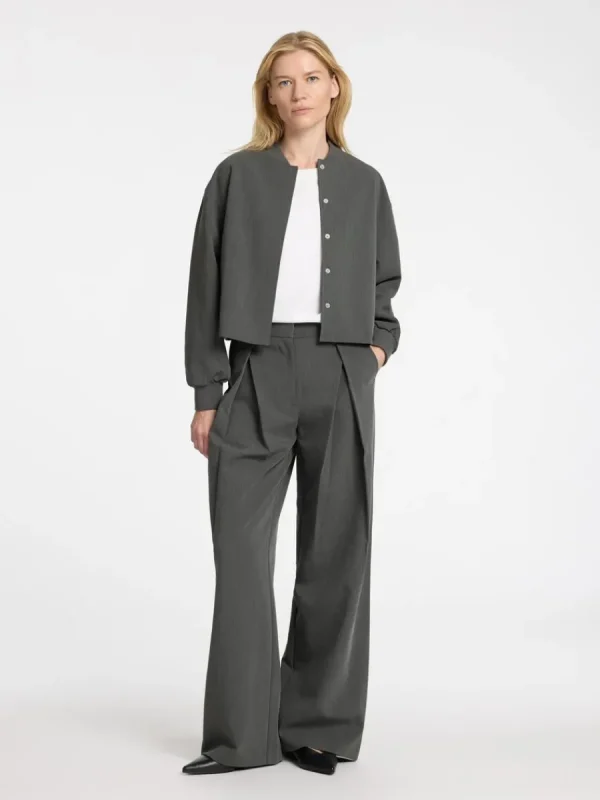 SELECTED BESKURNA BOMBERJACKA Grey New