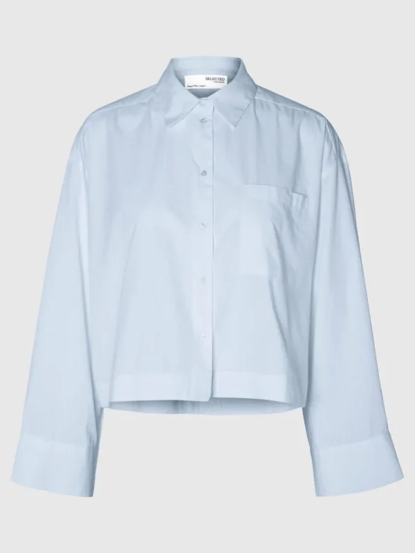 SELECTED BESKURNA SKJORTA Blue Cheap