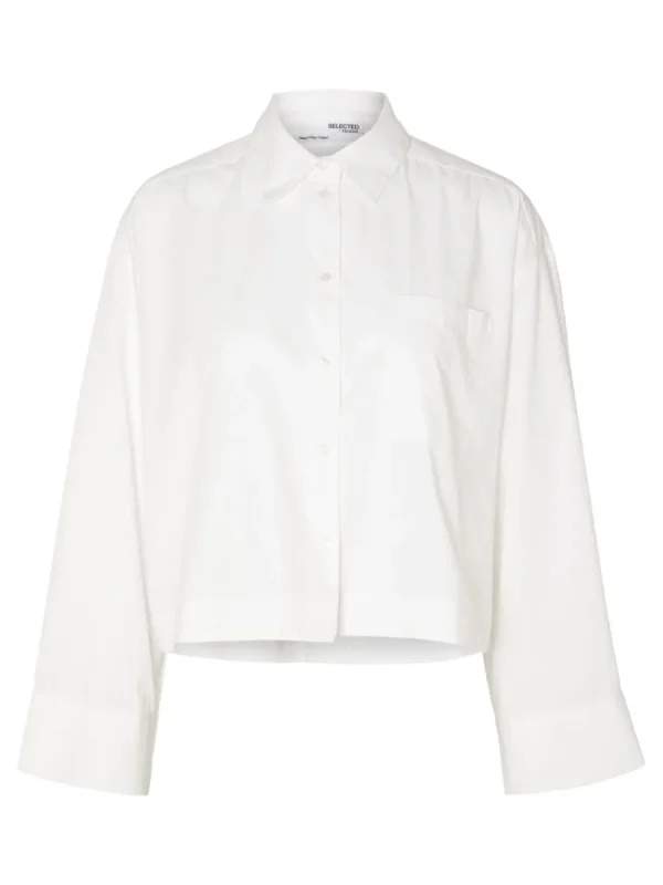 SELECTED BESKURNA SKJORTA White Cheap
