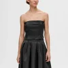 SELECTED BESKURNA TUBTOPP Black Clearance