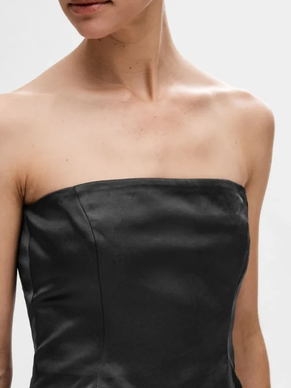 SELECTED BESKURNA TUBTOPP Black Clearance