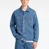 SELECTED BLÅ DENIM ÖVERSKJORTA Blue Hot
