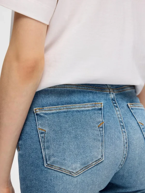 SELECTED BLEKT SKINNY FIT-JEANS Blue Sale