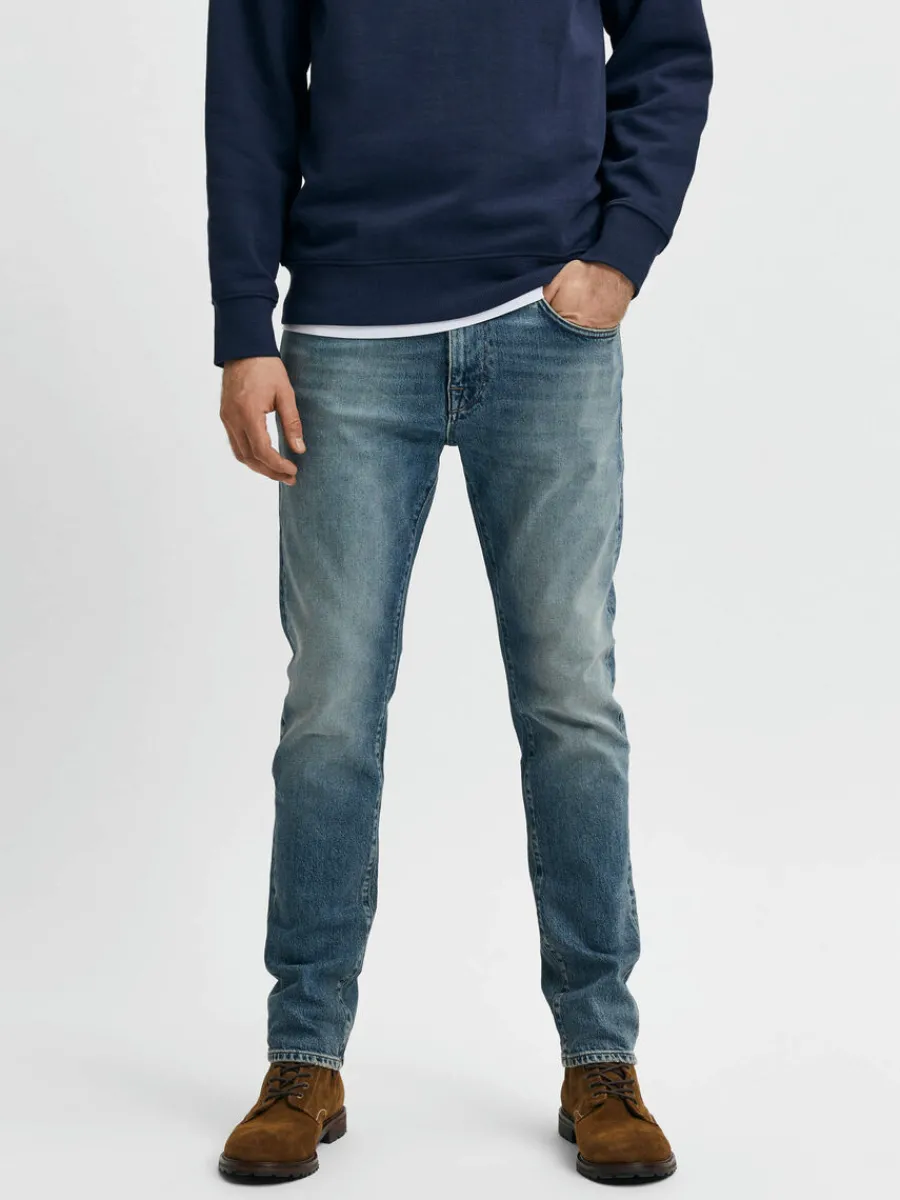 blekt_slim_fitjeans_0.webp SELECTED BLEKT SLIM FIT-JEANS Blue Flash Sale