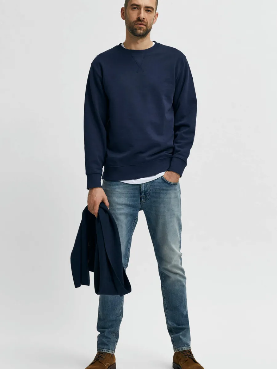 blekt_slim_fitjeans_3.webp SELECTED BLEKT SLIM FIT-JEANS Blue Flash Sale