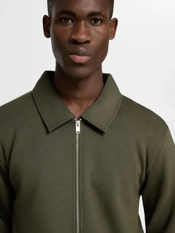 SELECTED BLIXTLÅSFÖRSEDD KOFTA Green Sale