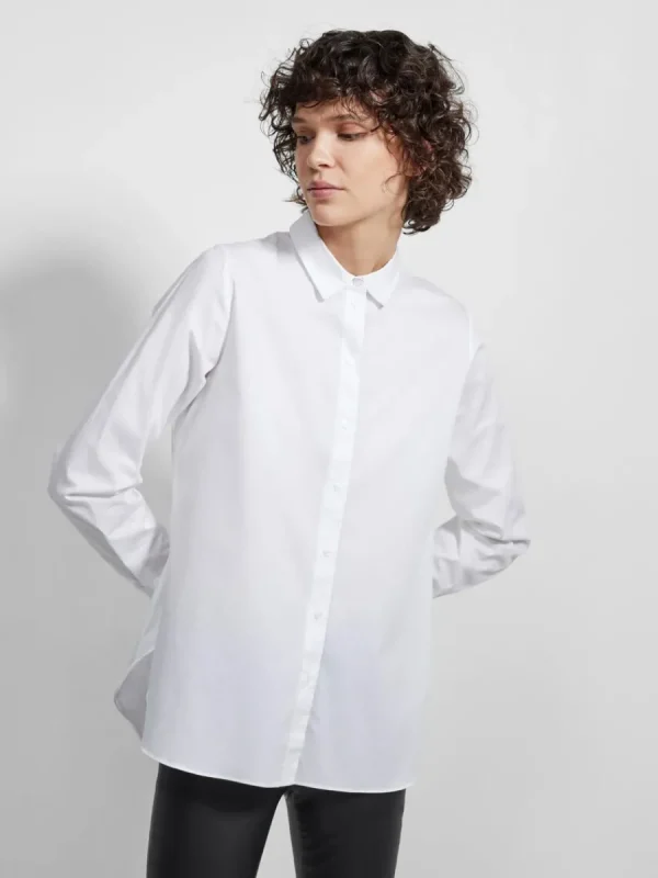 SELECTED BLIXTLÅSFÖRSEDD SKJORTA White Best Sale