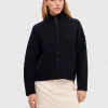 SELECTED BLIXTLÅSSTÄNGNING KOFTA Blue Clearance