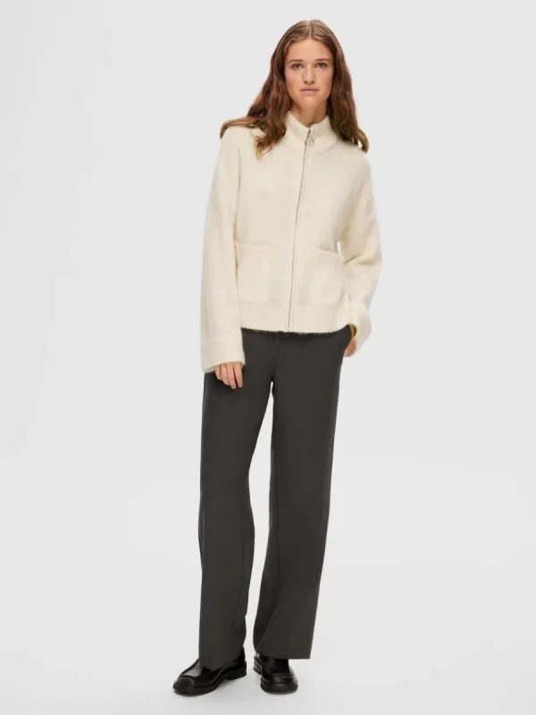 SELECTED BLIXTLÅSSTÄNGNING KOFTA Beige Outlet