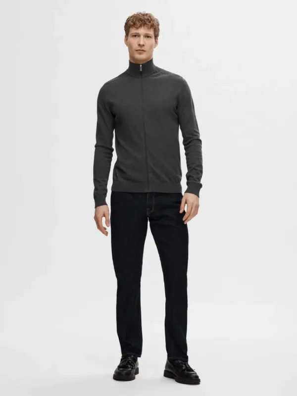SELECTED BLIXTLÅSSTÄNGNING KOFTA Grey Sale