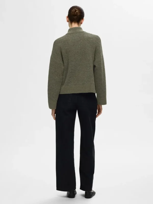 SELECTED BLIXTLÅSSTÄNGNING KOFTA Green Sale