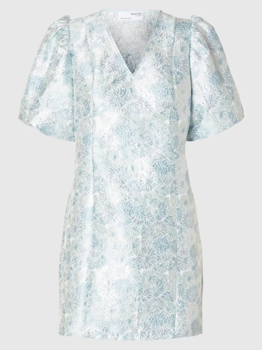 blommig_jacquard_kort_kln_5.webp SELECTED BLOMMIG JACQUARD KORT KLÄNNING Blue Fashion