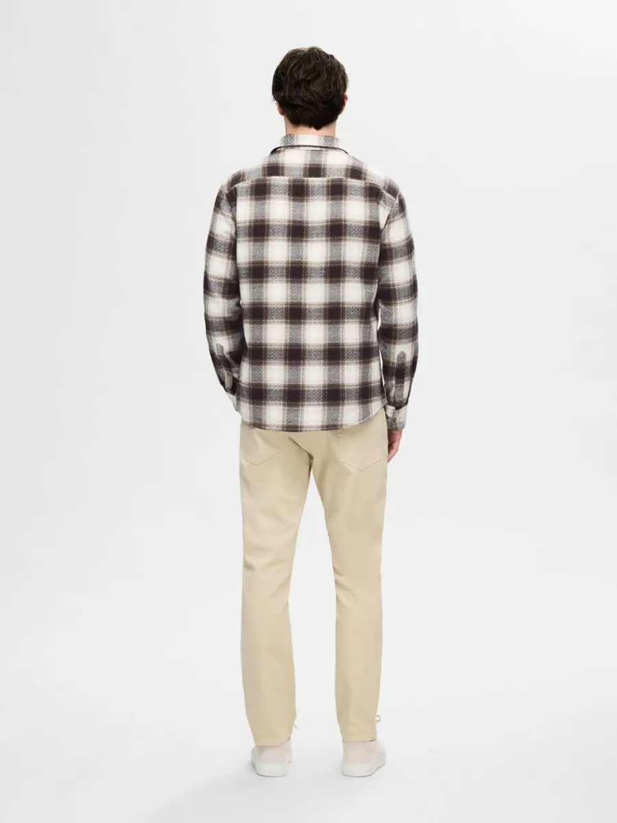 bomull_flanellskjorta_1-1.webp SELECTED 100% BOMULL FLANELLSKJORTA Brown Store