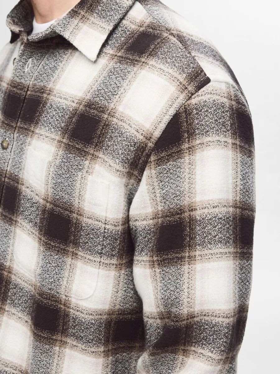 bomull_flanellskjorta_5-1.webp SELECTED 100% BOMULL FLANELLSKJORTA Brown Store