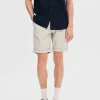 SELECTED BOMULL FLEX SHORTS Beige Discount