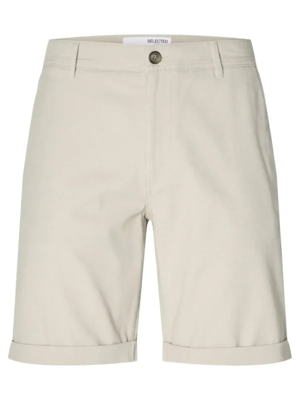 SELECTED BOMULL FLEX SHORTS Beige Discount