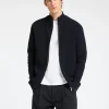 SELECTED 100% BOMULL KOFTA MED BLIXTLÅS Blue Shop