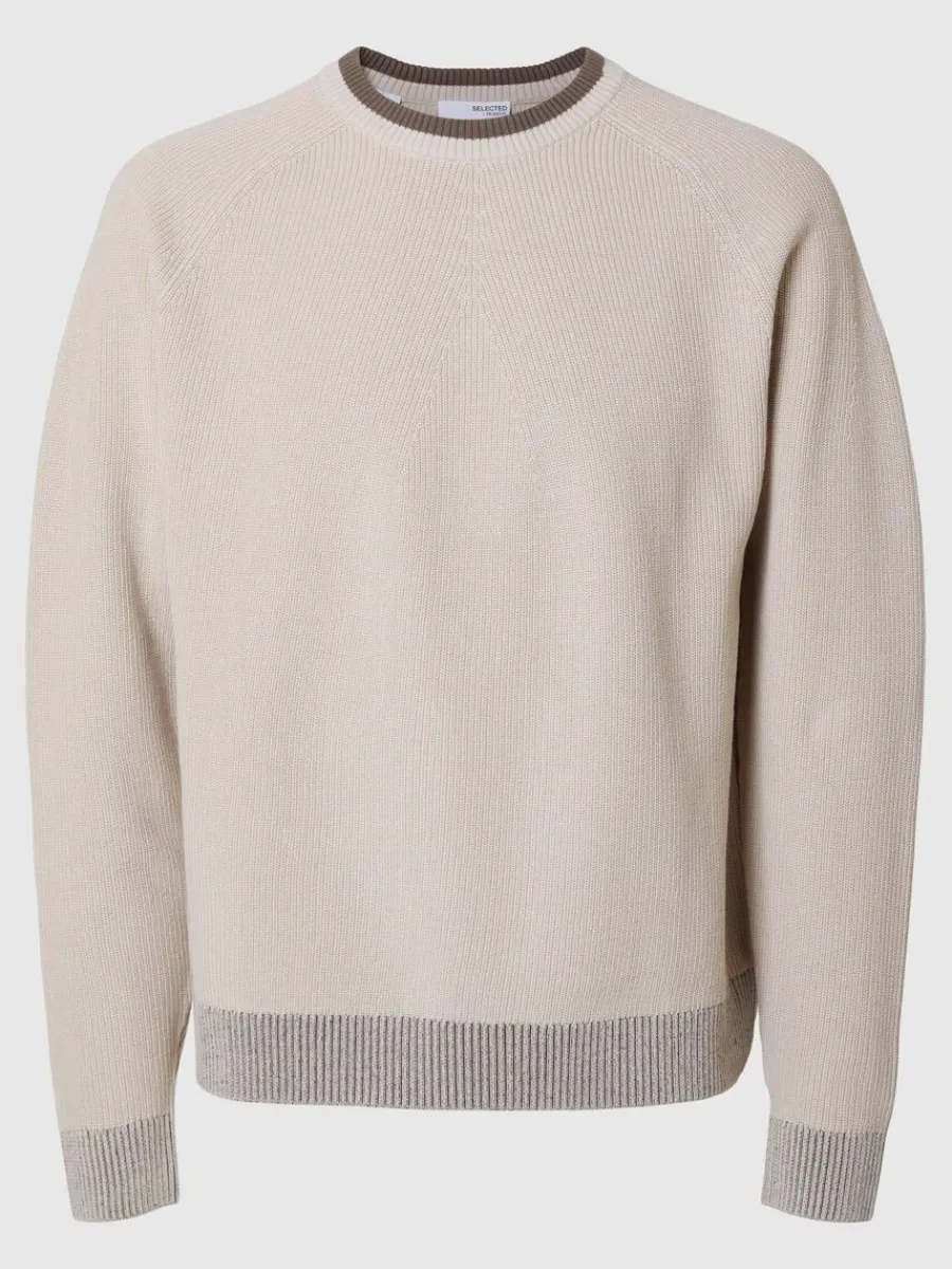 bomull_rundringad_trja_0-5.webp SELECTED 100% BOMULL RUNDRINGAD TRÖJA Beige Best