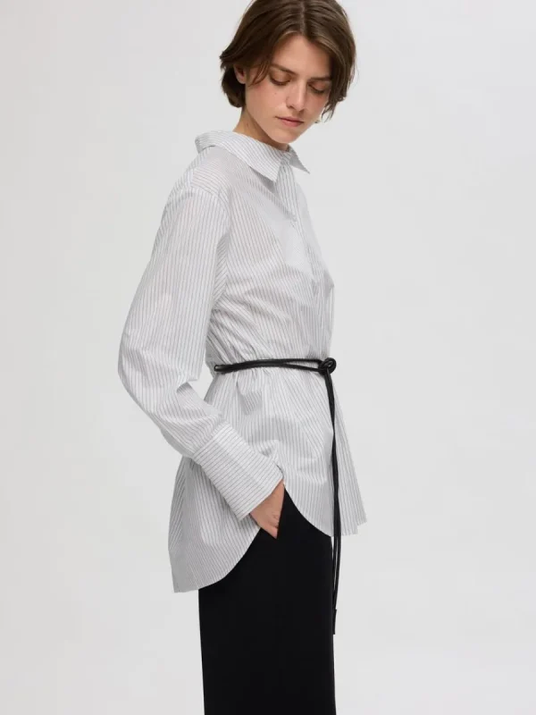 SELECTED 100% BOMULL SKJORTA White Store