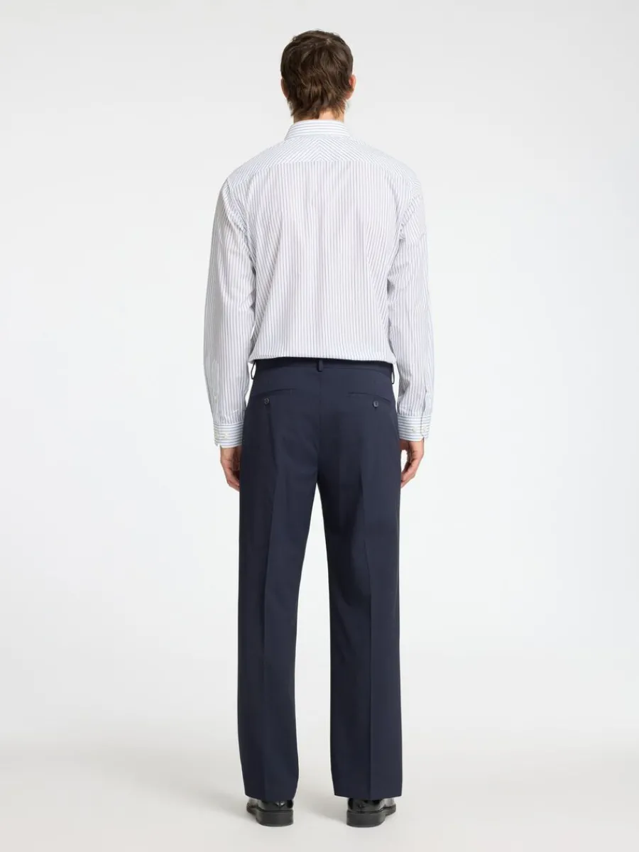 bomull_slim_fitskjorta_1.webp SELECTED 100% BOMULL SLIM FIT-SKJORTA White Best Sale
