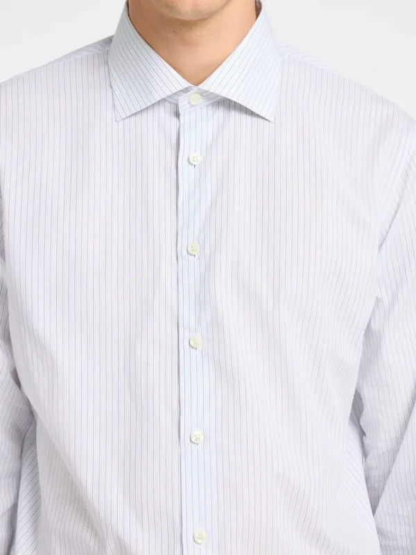 SELECTED 100% BOMULL SLIM FIT-SKJORTA White Flash Sale