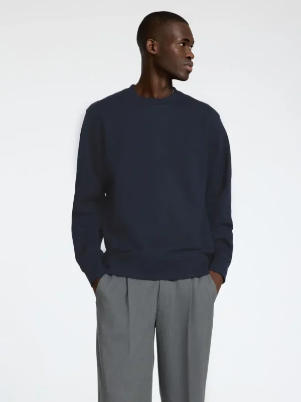 SELECTED 100% BOMULL SWEATSHIRT Blue Online
