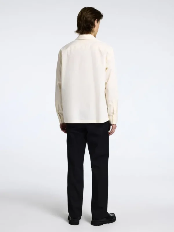 SELECTED 100% BOMULL ÖVERSKJORTA Beige Clearance
