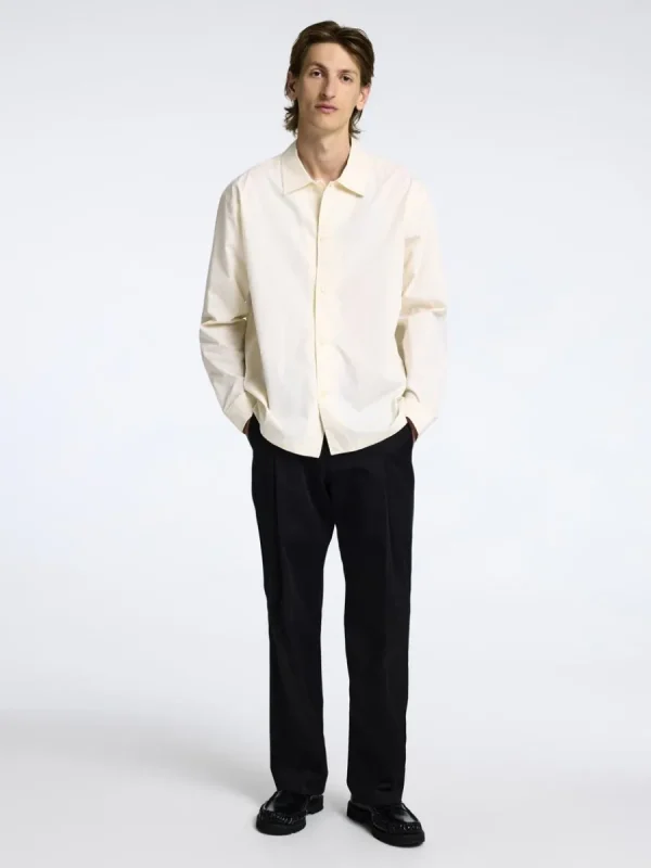 SELECTED 100% BOMULL ÖVERSKJORTA Beige Clearance