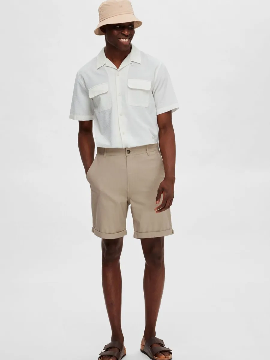 bomullssydd_chinoshorts_3-1.webp SELECTED BOMULLSSYDD CHINOSHORTS Beige Cheap