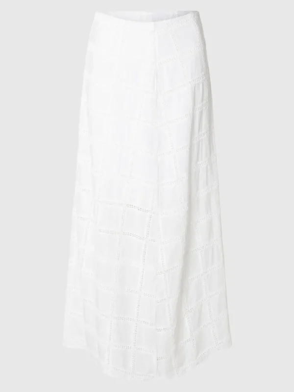 SELECTED BOMULLSSYDD MAXIKJOL White Best