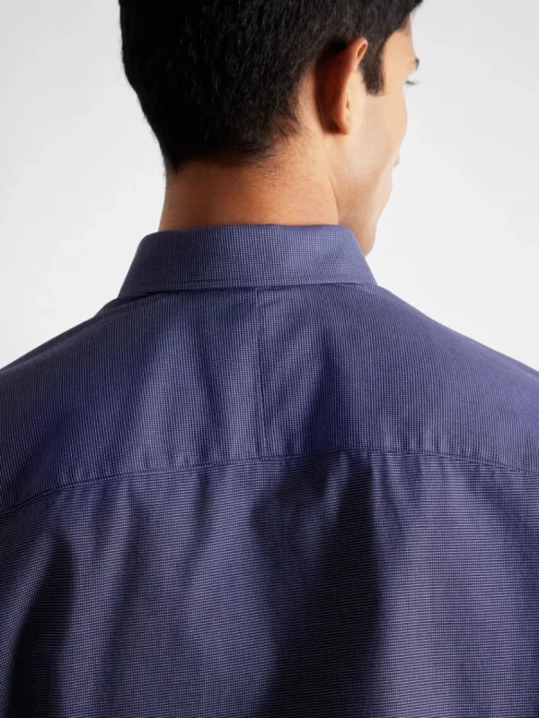 SELECTED BOMULLSSYDD SKJORTA Blue Outlet