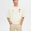SELECTED BOXY FIT T-SHIRT White Cheap