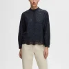 SELECTED BRODERIE ANGLAISE SKJORTA Blue Discount