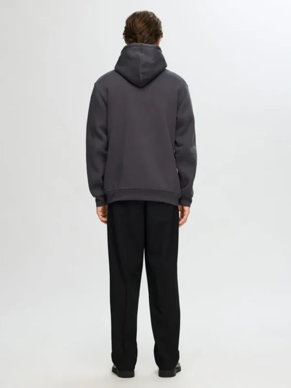 SELECTED BRODYRPRYDD HOODIE Grey Best Sale