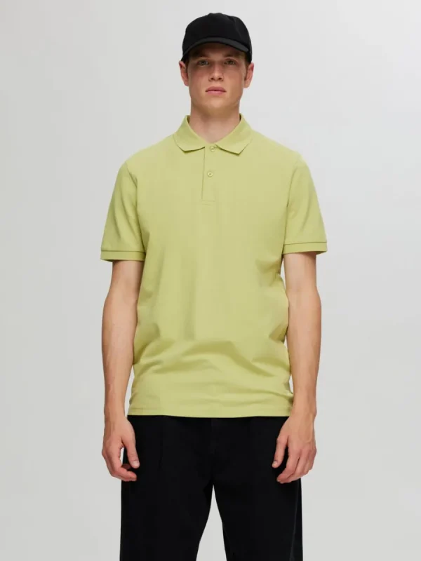 SELECTED BRODYRPRYDD PIKÉTRÖJA Green Fashion