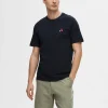 SELECTED BRODYRPRYDD T-SHIRT Blue Fashion