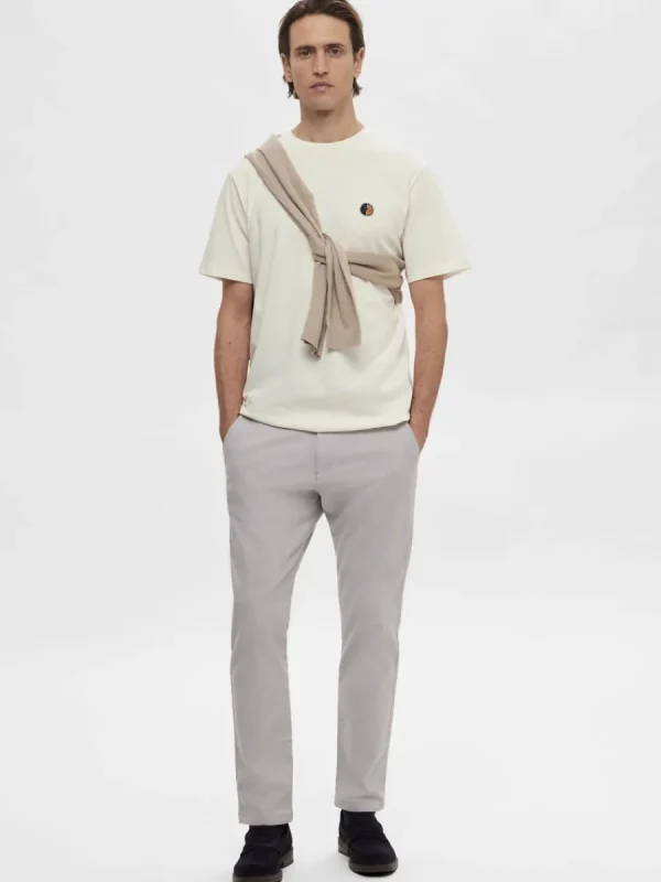 SELECTED BRODYRPRYDD T-SHIRT White Online